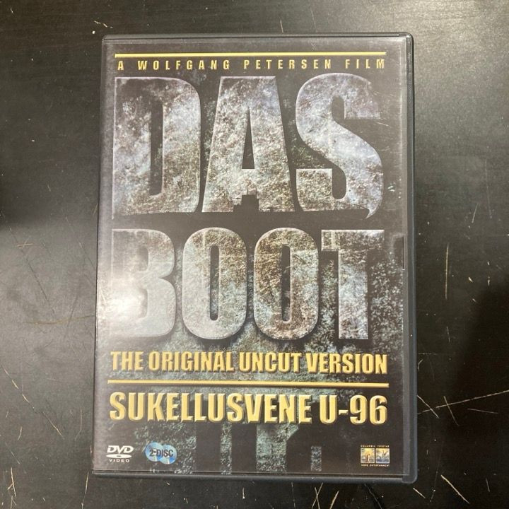 Sukellusvene U-96 - koko sarja 2DVD (M-/M-) -tv-sarja-